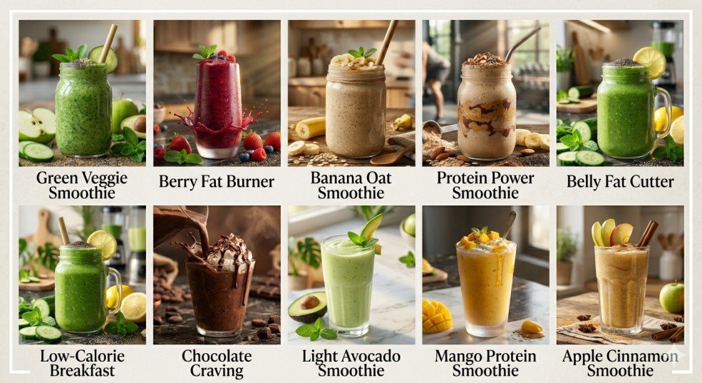 best smoothie recipes for weight loss