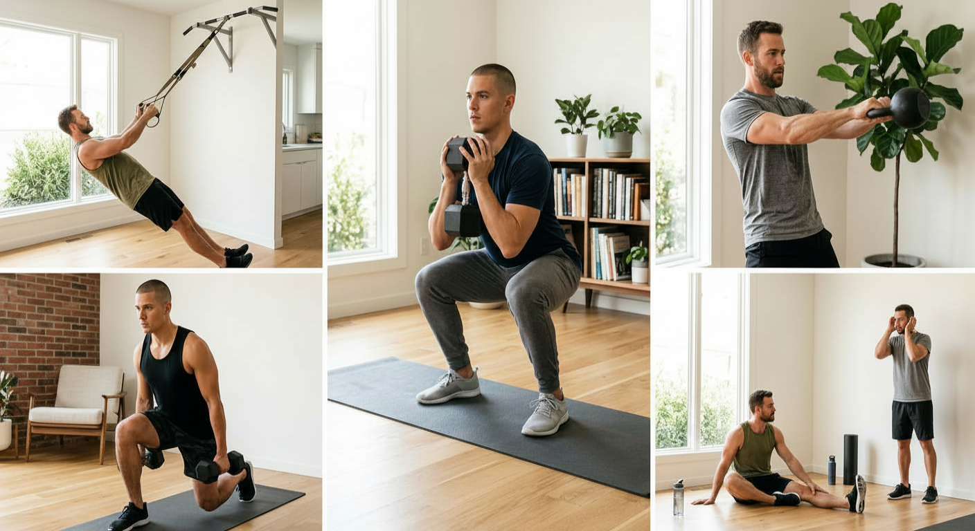 13 Full Body Exercises For Strength (+Free Workout Plan)