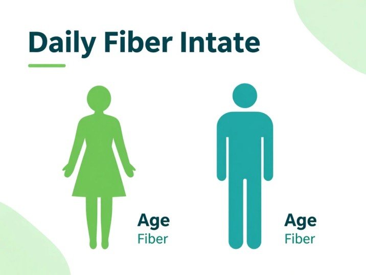 Beside or below the high fiber foods reference table