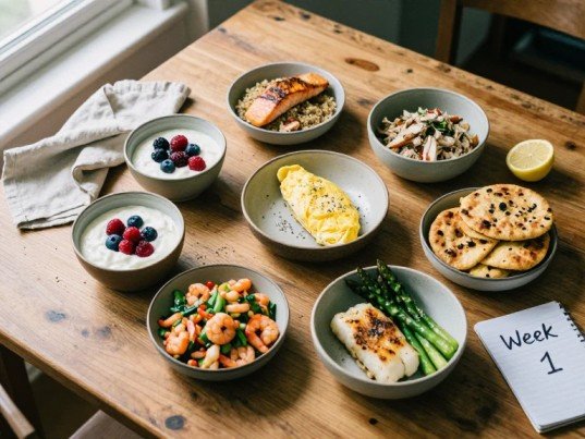Full 7-Day High Protein Diet Plan For Weight Lss