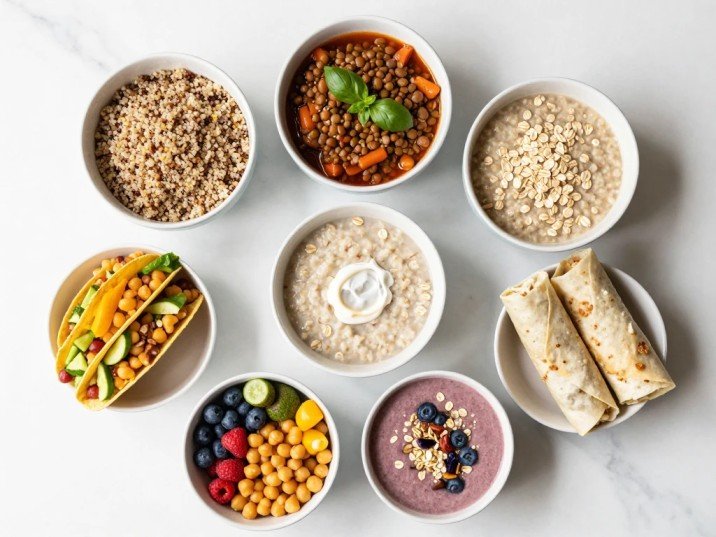 high fiber meals