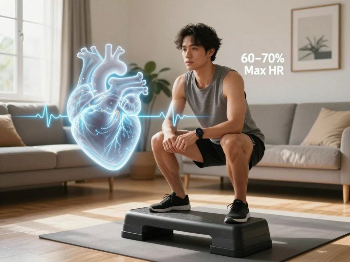 Zone 2 Cardio Home Workout No Equipment