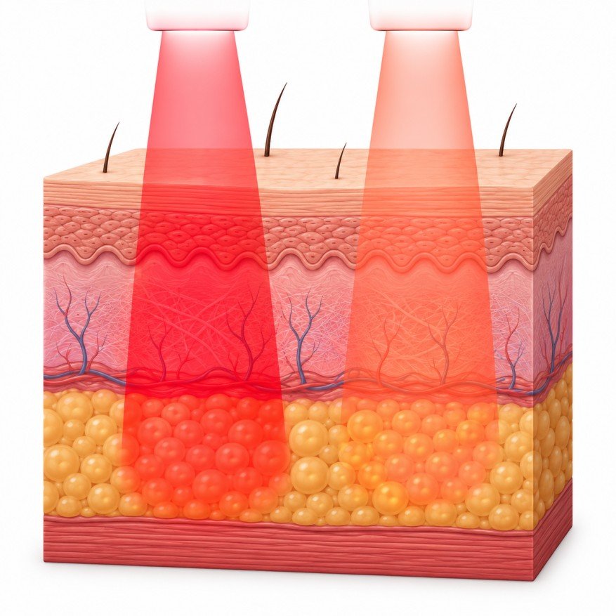 Red Light Therapy Weight Loss Before and After