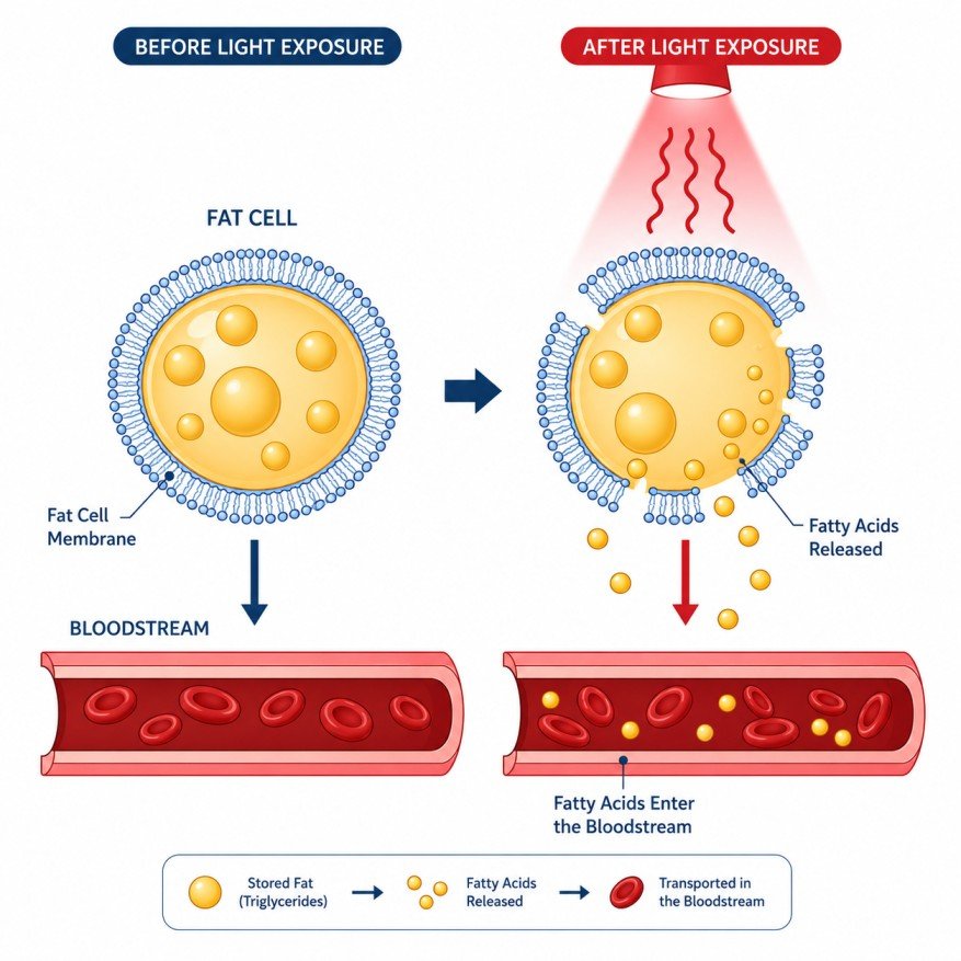 Red Light Therapy Weight Loss Before and After