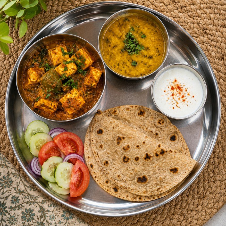High Protein Indian Food Chart